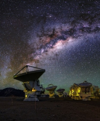 ALMA under the Milky Way ALMA under the Milky Way