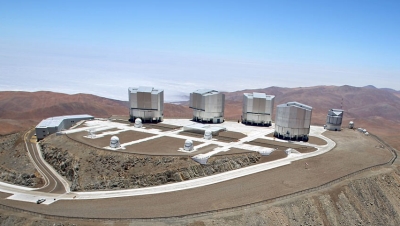 Aerial view of Paranal (Credit: Wings of Science) Aerial view of Paranal (Credit: Wings of Science)