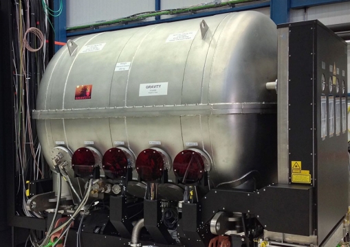 GRAVITY beam combiner in Paranal integration lab GRAVITY beam combiner in Paranal integration lab