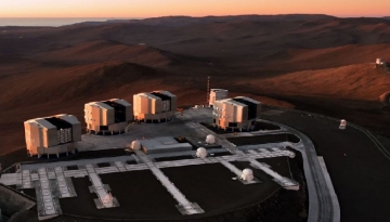 Paranal at sunset Paranal at sunset
