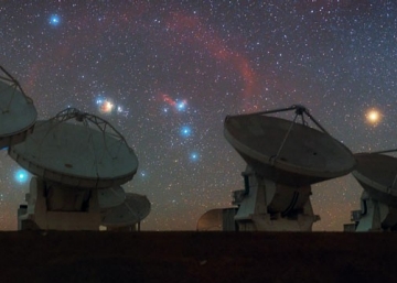 Orion over ALMA Orion over ALMA