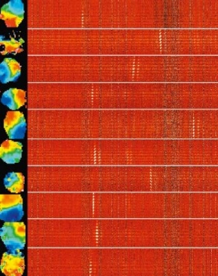 KMOS spectra and galaxy velocity fields (Bower & Bureau, 2014, The Messenger, 157, 38) KMOS spectra and galaxy velocity fields (Bower & Bureau, 2014, The Messenger, 157, 38)