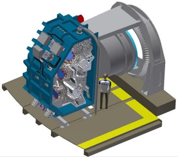 CAD view of MOONS