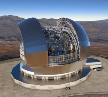 Artist's impression of the E-ELT Artist's impression of the E-ELT