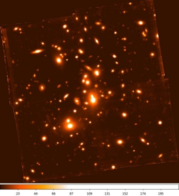 MUSE mosaic image of Abell 2744 (from Prog. ID 094.A-0115(B), PI. J. Richard)