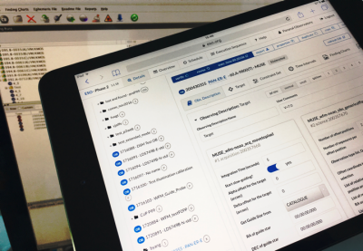 Web-based p2 on a tablet Web-based p2 on a tablet