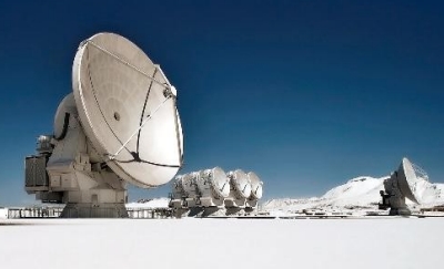 ALMA under snow ALMA under snow