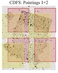 VANDELS pointings in the Chandra Deep Field South field VANDELS pointings in the Chandra Deep Field South field
