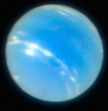 MUSE NFM-AO image of Neptune MUSE NFM-AO image of Neptune