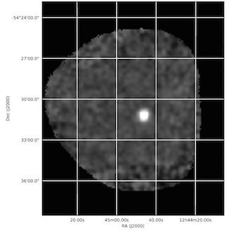 Boomerang Nebula in a continuum detection at 870μm. Boomerang Nebula in a continuum detection at 870μm.