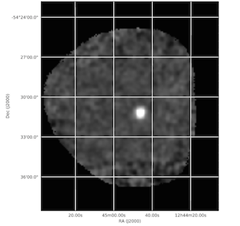 Boomerang Nebula in a continuum detection at 870μm.