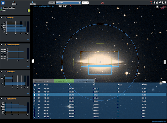 New features in ESO Archive Science Portal