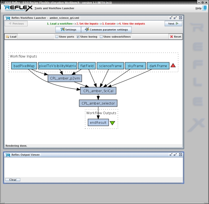 An example of AMBER workflow