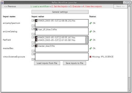Reflex data organizer