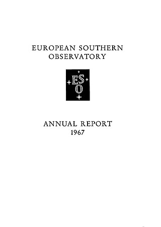 ESO Annual Report 1967