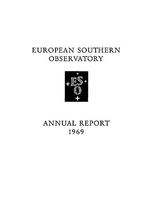 ESO Annual Report 1969