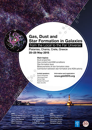 Poster: Gas, Dust and Star Formation in Galaxies Conference