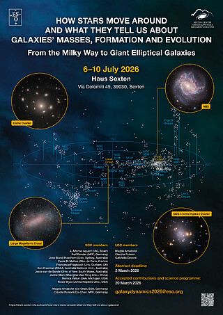How Stars Move Around and What They Tell Us About Galaxies' Masses, Formation and Evolution (July 6-10, 2026)
