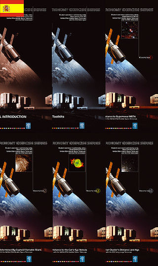 The ESA/ESO Exercise Series booklets 1-4 Spanish