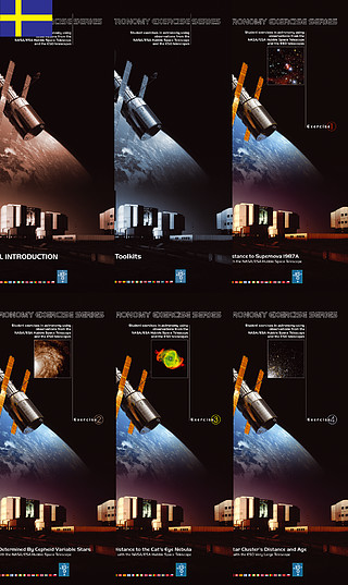 The ESA/ESO Exercise Series booklets 1-4 Swedish