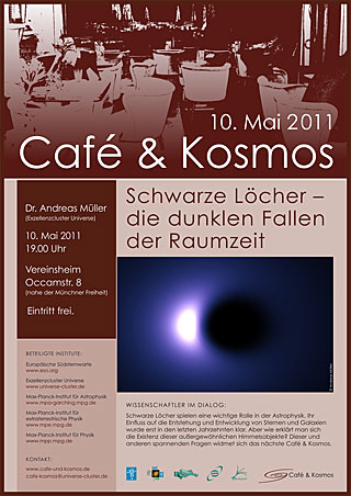 Poster: Café & Kosmos - 10 May 2011