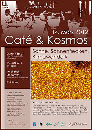 Poster of Café & Kosmos 14 March 2012