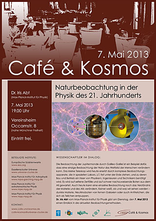 Poster of Café & Kosmos 7 May 2013