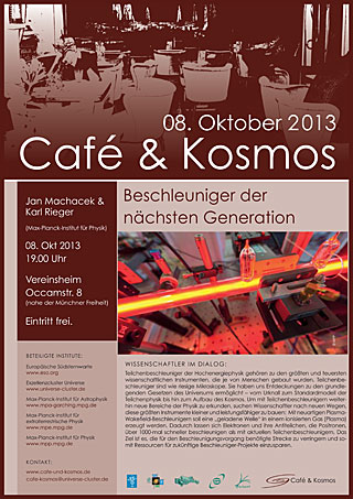 Café & Kosmos 8 October 2013