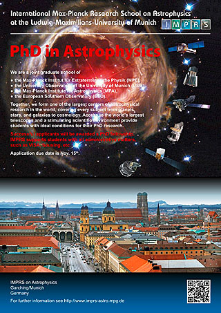 Poster: International Max Planck Research School on Astrophysics