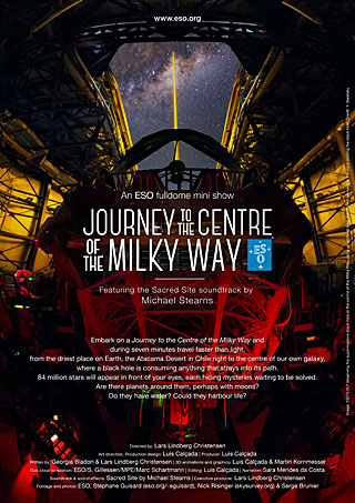 Poster: Journey to the Centre of the Milky Way