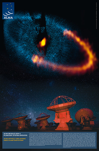 ALMA Reveals How a Planetary System Operates