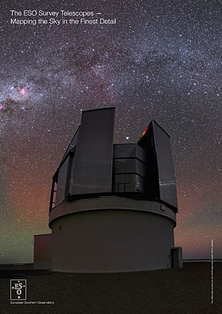 The ESO Survey Telescopes — Mapping the Sky in the Finest Detail handout (2015, English)