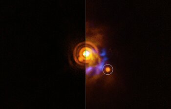 A disc and a possible companion around the star V960 Mon