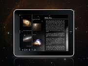Screenshot of the back in time iPad app