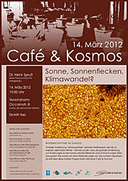 Poster zu Café & Kosmos am 14. März 2012