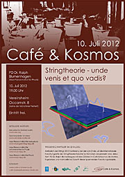Poster zu Café & Kosmos am 10. Juli 2012