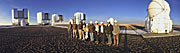 Participantes del taller visitaron el Observatorio Paranal