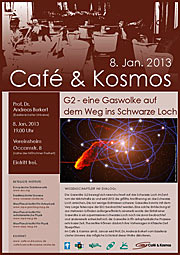Poster zu Café & Kosmos am 8. Januar 2013