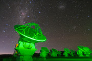 ALMA antennas on Chajnantor