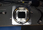 One of the test CCD detectors for the ESPRESSO instrument