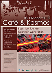 Poster zu Café & Kosmos am 8. Oktober 2013