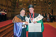 Tim de Zeeuw receives honorary degree from University of Padova