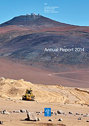 Copertina del report annuale per il 2014