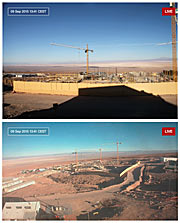 Webcams en la Residencia de ALMA