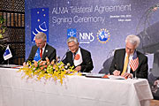 Trilaterales Abkommen für ALMA Unterzeichnet