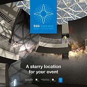 Titelseite der ESO Supernova Planetarium & Visitor Centre events brochure