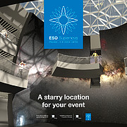 Copertina della brochure dedicata agli eventi del Planetario e Centro Espositivo Supernova dell’ESO