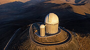Le télescope de 3,6m de l’ESO à l’Observatoire de La Silla
