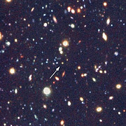 Quasar (24.5 mag ;z~4) in MS 1008 Field