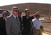 German Foreign Minister at Paranal